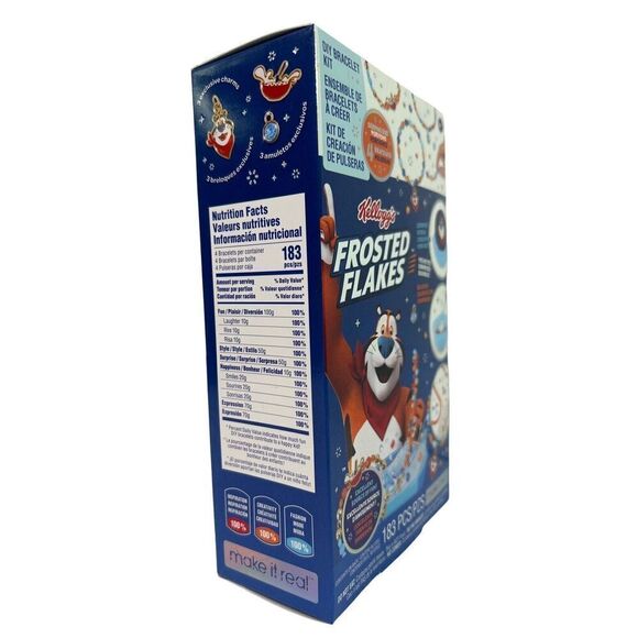 Make It Real: Kellogg's Frosted Flakes Jewelry Kit “Not Food” - Picture 3 of 5
